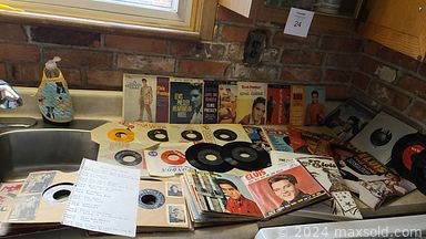 MaxSold Auction: This online auction features coffee and end tables, household items, frames and decorative plaques, costume jewelry, cleaning supplies, seasonal decor, Hentschel’s Tempus Fugit grandmother clock, buffet lamps, quilt rack, Hummel figurines, floral arrangements, kitchenware, bakeware, water cooler, china, vinyl albums including Kenny Rogers, Billy Joel and more, bibles, clothing, vintage cuckoo clock, office supplies, linens, Norman Rockwell collector plates, Trisha Romance collector plates, framed art, Elvis collection, tools, and hardware, shop vac, wood ladder, outdoor items, kids bike, folding chairs, VHS, DVDs and much more!