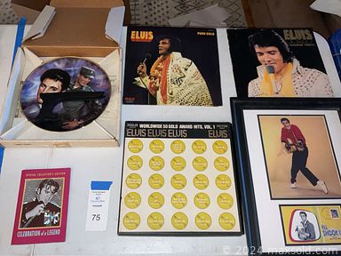 MaxSold Auction: This online auction features art glass, small kitchen appliances, wall art, wine rack, Coca-Cola collectibles, vintage Belleek, Broyhill display cabinets, S & P shakers, Royal Doulton statue, nesting dolls, coins, medals, Elvis collectibles, Lladro ornaments, upright freezer, power & hand tools, watches, costume jewelry, printer, patio furniture, snorkeling gear, games, toys, yard tools, pet products, golf clubs, bar stools, vintage books, and much, much, more!!!