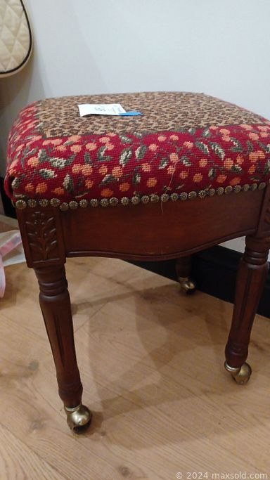 MaxSold Auction: This online auction features a mini patio set, chaise lounge, bags, accessories, jewelry, cast iron horsehead door knockers, sculptures, tools and hardware, shoes, clothing, Ecoflex dog crate and other dog items, Waverly towel set, rugs, lamps, kitchenware, Echo Dot, electronics, sitting camel decor, wall art, foldup brass stand, antique chair, cleaning supplies, silverware, seasonal decor, tabletop fountain, Yakima ski rack and much more!