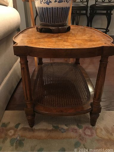 MaxSold Auction: This online auction features items such as Dresser, Sofa Table, End Table, Pictures, Wall Clock, Rug, Plant Stand, Lamp, Candlesticks, Mirrors, Lanterns, Wicker Baskets, Wooden Décor, books, TV,  Luggage Racks, vanity, Vanity Stool, Electronics and much more!