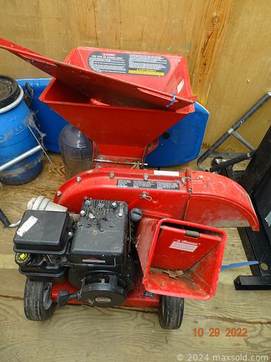 MaxSold Auction: This online auction features rollaway cot, weed wacker, kayak, camping lot, metal pergola, water pumps, solar light, sine wave inverter, tackle box, Poulan gas mower, artwork, Brazilian art deco table,  Royal Daulton figurines, Royal Albert cup and saucers, jadeite, ginger jar, garden corner fences, bench vice, propane heater, camp stove, tools, plumbing, bicycles, snowshoes, backpack, painting supplies, snow fencing, craftsman radial arm saw, reverse osmosis water purification system, silver plated servers and much more.