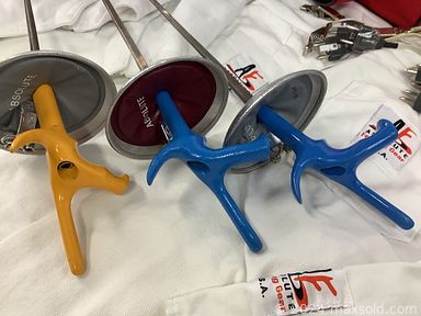 MaxSold Auction: This online auction features furniture such as a rattan rocker, Asher Benjamin Studio bookshelf, dropleaf table, paw foot antique dresser, Amisco industrial table and chairs, MCM cabinet hutch and others, Wedgwood dinnerware, nutcrackers, Lenox, Denby and other drinkware, American Girl dolls and accessories, Schleich toys, vintage Dungeons & Dragons mini figurines, Playmobil and other toys, Oculus Rift VR headset, books, baskets, podcasting equipment, Dewalt and Husky tools, Yamaha Clavinova, wall art, sculptures, electronics, fencing items, jewelry and more!