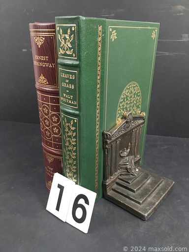 MaxSold Auction: This online auction features a vintage windsurfing board, books, vintage train set, banners, patches, Japanese plates, decor, MCM tray and much more!