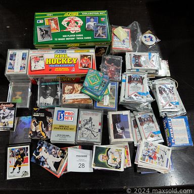 MaxSold Auction: This online auction features vintage dolls, vintage bottles, binoculars, sports trading cards, fashion jewelry, Pokemon cards, gemstone jewelry, coins, banknotes, loose gemstones, collector spoons and much more!!