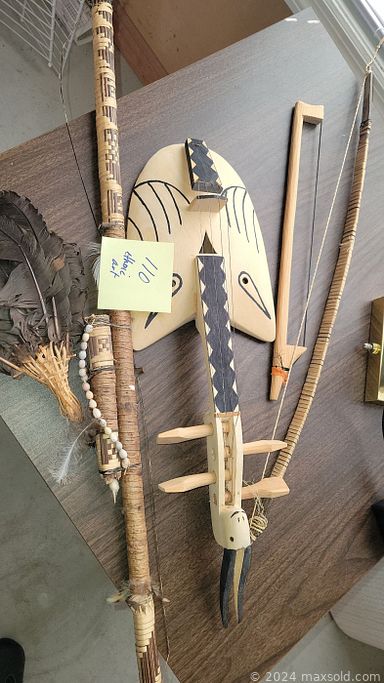 MaxSold Auction: This online auction includes furniture such as a curved sofa, chairs, wood bookcase, sewing machine table, wood headboard and others, cut glass, stemware, ceramics, cookbooks, faux decor, dolls and toys, kitchenware, small kitchen appliances, silverware, Nintendo console, games, rugs, seasonal decor, linens, decorative plates, wall art, Mikasa china, lamps, vacuum, Porsche tires, jack stands, faux plants and much more!