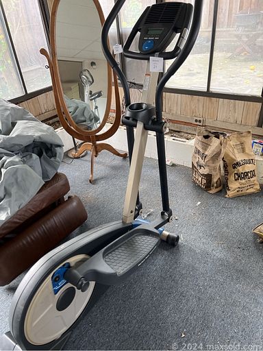 MaxSold Auction: This online auction features Star Wars collectibles, exercise equipment, lawnmower, clothing, vintage desk & chair, toys, vintage oil lamps, clawfoot table, cameras, microscope, costume jewelry, guitar, watches, and much more!