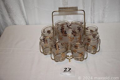 MaxSold Auction: This online auction includes a vintage Sears fiberglass canoe, sterling silverware, board games, pottery, coins, jewelry, artworks, Corningware items, kitchenware, Replogle globe, antique postcards, vinyl records, toys, vases, ephemera, books, lamps, wall art, child-sized sewing machine, luggage, record player, tins and much more!