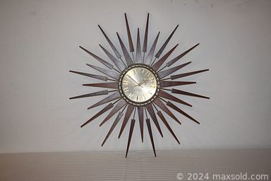 MaxSold Auction: This online auction features furniture such as a dining table set, china cabinet, MCM wicker curved chairs, knee hole desk, aluminum cots and others, Hotpoint refrigerator, vintage Singer sewing machine, picture frames, ephemera, vintage chandelier prisms, Breyer horses, Steiff teddy bears, Corningware casserole dishes, ERTL die cast metal banks, Olympus and other film cameras, vinyl records, Enesco figures, Mimeograph, Mid Century clock, Reading Foundry water boiler and much more!