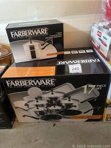 MaxSold Auction: This online auction features NIB Small Kitchen Appliances, Sewing Machine, NIB Small Refrigerator, New Kitchen Bakeware & Gadgets, Chest Freezer, Board Games, Judaica, Treadmill, Art Auction Catalogs, Samovars, Camping Gear, Men's Hats, Ethnic Kutas, Mandir Hindu Temples, Lederhosen, Toys, Chinese Calligraphy Brushes, Knitting & Jewellery Making Supplies, Digital Piano and much more!