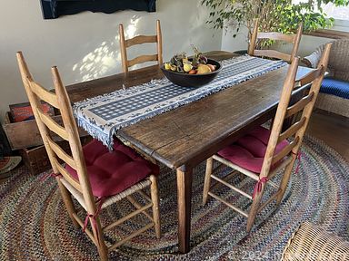 MaxSold Auction: This online auction includes furniture such as a bunk bed frame, wicker armchair, patio chairs, vintage wicker bench, Ping pong table, shelving units, armchairs, microfiber couch, coffee table, dressers, cabinets and others, vintage signs and other wall art, ephemera, vintage magazines, vinyl records, antique tins, wood soap crates, vintage decor, Willoware china, glassware, servingware, small kitchen appliances, linens, vintage camera, board games, kids toys, seasonal decor, tools, Kenmore grill, automotive supplies and many more!