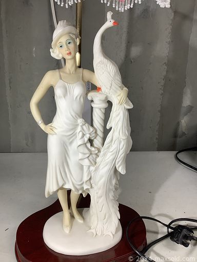 MaxSold Auction: This online auction features coins, video game console & games, stained glass lamps, art glass, sports trading cards, beer taps, soapstone carving, stained glass panel & suncatchers, art pottery,  collector plates, figural lamp, small kitchen appliances, antique wool winder, collector spoons, cookie jar, S & P shakers, outerwear, Avon collectibles, and much, much, more!!!