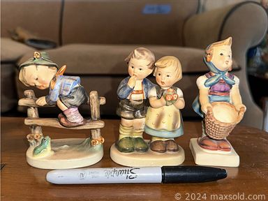 MaxSold Auction: This online auction features Hummel figurines, vintage dinnerware, Lenox collectibles, power snow shovel, yard tools, hurricane lamps, Lladro figurines, teacup/saucer sets, Homer Laughlin tea set, vinyl records, window AC units, power & hand tools, office supplies, antique radios, standing mixers, secretary, board games, cedar chest, sewing machines, guitars, chest freezer, and much more!