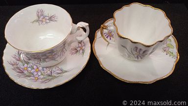 MaxSold Auction: This online auction features teacup/saucer sets, Nippon salt & pepper set, outerwear, hand tools, TV, MCM dresser, tripod walker, sewing machine, small kitchen appliances, office supplies, fabric, knitting machine & accessories, original paintings, collector plates, art pottery, Royal Doulton figurines, Lladro figurine, art glass, antique Wedgwood vase, plant pots, vinyl records and much more!