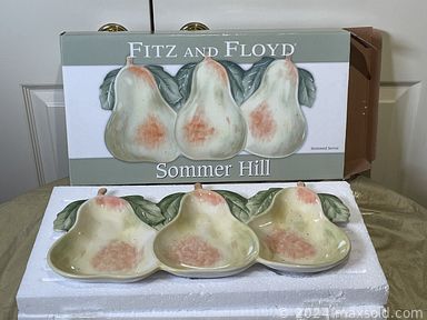 MaxSold Auction: This online auction includes wine rack, art display stands, Fitz and Floyd, Wedgwood and other china, Bowring plates, candleholders, copperware, brassware, baskets, kitchenware and more!