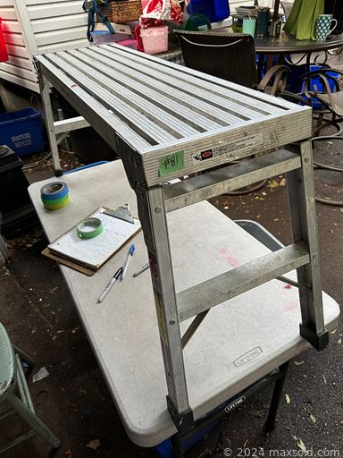 MaxSold Auction: This online auction includes a drawer unit, end tables, bookcase, desk chair, oak desk and other furniture, AeroGarden, sliding door rail system, tools, hardware, art supplies, kitchenware, small kitchen appliances, linens, books, decor, sewing patterns, Easy Bake oven, scales, Conair Auto Curler, board games, inline fan, storage boxes, yard tools, vintage Kenmore sewing machine, seasonal decor, clothing, shoes, accessories, artworks, decor and many more!