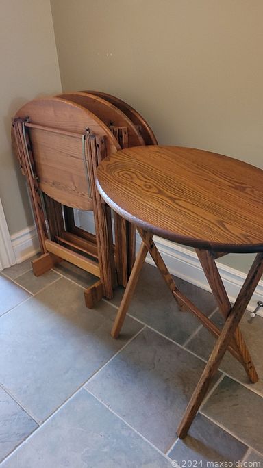 MaxSold Auction: This online auction features various wall arts, mirrors, framed paintings, library stool, area rugs and Royal Doulton figurines. Electronics such as printers, Ninja blender, microwave, and cappuccino maker. Includes various kitchenware such as pottery bowls, pitchers, small trays and Pyrex. Includes furniture such as chairs, dining table, chair and ottoman, sofa, armchair and much more!