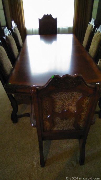 MaxSold Auction: This online auction features framed wall art, furniture such as floral sofa, glass top coffee tables, and dining table with chairs, small kitchen appliances, lamps, home decor, exercise equipment and much more!