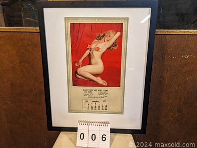 MaxSold Auction: This online auction features Richard Ellery paintings, framed prints, sports collectibles, movie posters, vintage photographs, vintage cross stitch, Blue Willow platter, cranberry glass, vintage shaving collectibles, Depression glass, slag glass light fixture, Carnival glass, jadeite, Roseville pottery, action figures, vinyl records, costume jewelry, souvenir spoons, stained glass lamp, art glass, art pottery, sterling silver jewelry, and much more!