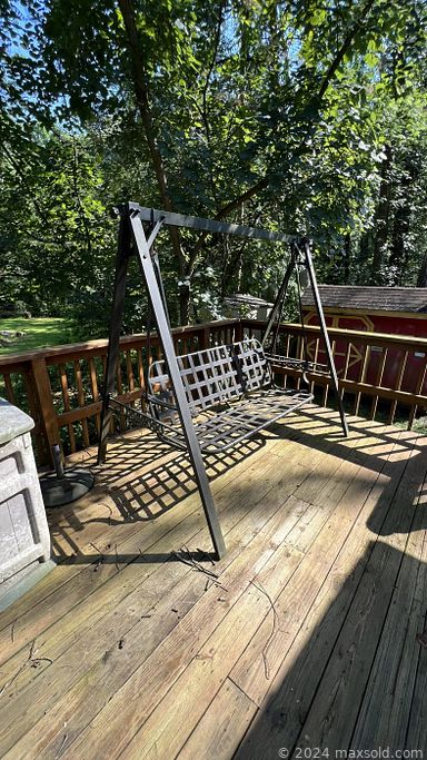 MaxSold Auction: This online auction features vintage signage, US Marines memorabilia, furniture such as live edge queen bed, This End Up couch and coffee table, reclining loveseat, lighted oak curio cabinet and Bassett armoire, yard tools, small kitchen appliances, power tools, HP printer and much more!