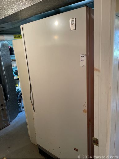 MaxSold Auction: This online auction features furniture such as an antique stagecoach trunk, Kittinger wing chair, gate leg table, vintage couch, bedframe, nightstands, desk, lectern stand, vintage tables, dresser, tray tables, shelving units, bookcases, filing cabinets, dining table, chairs and others, shutters, water heater, garden tools, speakers, books, vintage games, sewing machine, paper goods, cleaning supplies, kitchenware, small kitchen appliances, exerciser, upright freezer, vintage phones, wall art, Hampton piano, violin, Vizio TV, luggage, accessories and much more!