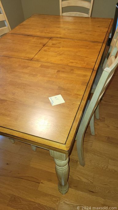 MaxSold Auction: This online auction includes furniture such as an MCM table and rolling chairs, rolling cart, wood sleigh bed, bamboo table, wood executive desk, double bed, dresser, storage shelves, farmhouse table and others, kitchenware, Frigidaire upright freezer, shop vac, car supplies, Exerpeutic recumbent bike, office supplies, lamps, electrical tools, Miele vacuum, Canon printer, air purifier, office storage, painting supplies, ladder and more!