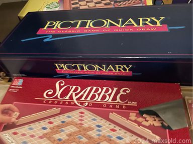 MaxSold Auction: This online auction includes furniture such as dining chairs, dining table, wicker table, brass bedframe, outdoor patio furniture, shelving units, TV table and others, kitchenware, small kitchen appliances, Rogers silverware, silverplate items, Haviland and other china, linens, Christmas decor, books, VHS, vinyl records, office supplies, hardware, lawn croquet set, wall art, Singer sewing machine, clothing, accessories, luggage, vintage GE soft bonnet hair dryer, rug, Oreck vacuum, cleaning supplies and much more!