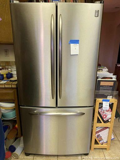 MaxSold Auction: This online auction features a Mid Century dining room table, buffet, hutch, Viking glass ruby red glassware, pool table, kitchen appliances such as fryer, bread maker, grill with tools and much more!