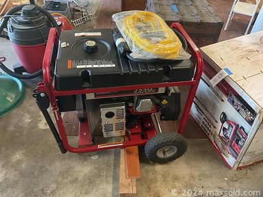 MaxSold Auction: This online auction includes furniture such as card tables, trunks, metal shelves, workbench, baker’s rack, wicker chair, sofa table, antique dresser, secretary, wood dining table, vintage chairs, secretary desk, antique buffet, chest of drawers, end tables, queen bedframe, farmhouse cabinets, Thomasville armoire, mahogany dresser and others, kitchenware, small kitchen appliances, gardening supplies, tools, decor, hardware, vintage luggage, Noritake, Royal Doulton and other china, antique candy scale,  vintage keys, cast iron figures, vintage microscopes, stoneware, vintage projector, office supplies, records, suitcases, vintage barrels, generator and much more!