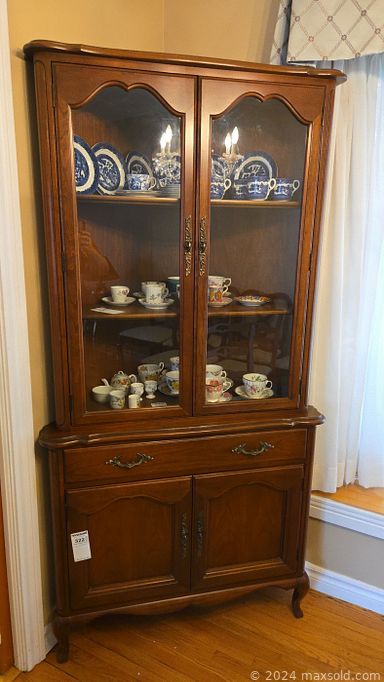 MaxSold Auction: This online auction features glass top tables, souvenir spoons, brass teapots, area rug, art glass, Gibbard dining room furniture, blue & white dishes, teacup/saucer sets, small kitchen appliances, Depression glass, stereo components, TV, outdoor water feature, patio furniture, novelty teapots, elephant collection, vinyl records, display cases, yard tools, power & hand tools, and much, much, more!!!