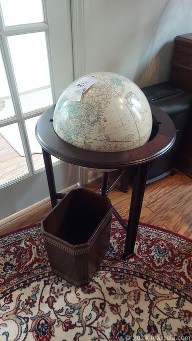 MaxSold Auction: This online auction features furniture such as a wingback chair, side table, Palliser wall unit, Hickory Hill chair, coffee table, sofa table, buffet, china cabinet, American Drew cabinet and others, Cram’s imperial globe, brass animals, vases, faux florals, lamps, wall art, Asian screen, pottery, planters, Lenox, framed art, Wurlitzer organ, drapes and much more!