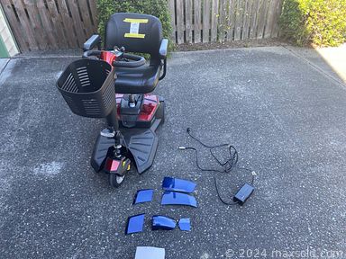 MaxSold Auction: This online auction features Mercedes Benz, electric scooter, cuckoo clock, wooden carved chest, metal wall art, area rugs, small kitchen appliances, Lladro figurines, crystal decanter, steins, wall tapestry, recliners, TV, collector spoons, MCM furniture, sewing machine, computer accessories, office supplies, trundle bed, electric stove, patio furniture, BBQ grill, garden statues, power & hand tools, rolling toolbox, model cars, ladders, stained glass panel and much more!