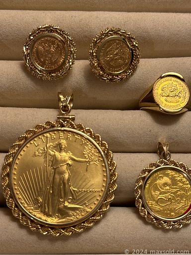 MaxSold Auction: This online auction features silver & turquoise jewelry, Tauglechee tapestry rug, art glass, coins, cameras & lenses, Lladro figurines, collectible plates, foreign money, vintage cuckoo clocks, African wood carvings, perfume bottles, American Airlines memorabilia, Fenton glass, vintage art pottery, vinyl records, vintage Ekornes chair, vintage books, small kitchen appliances, cookie jar, women’s clothing, beer steins, yard art, patio furniture, plant pots, lawnmower, yard tools, space memorabilia, office supplies, camping gear, upright piano, TVs, printer, refrigerator/freezer, binoculars, calligraphy supplies, world souvenirs, leather couch, and much, much, more!!!