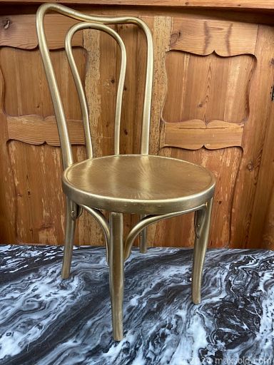 MaxSold Auction: This online auction features a sailboat hull, boxes, resin scones, pots, lamps, wall art, demijohn, glass display case, gold-painted bentwood chair, jukebox player, vintage wicker table, green canister, vintage MCM wall unit, MCM teak dining table, Nevada bike, antique weigh scales, rugs, decor and much more!