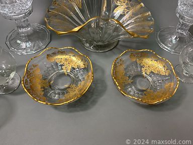 MaxSold Auction: This online auction features bike, art glass, Depression glass, perfume bottle, oil paintings, bar light, Salvador Dali gallery posters, decorative plates, vintage kitchen tool, comics, Satsuma china, stamps, punching bag, and more!