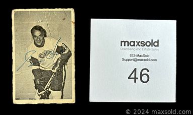 MaxSold Auction: This online auction features sports collectibles, sports trading cards, vintage games, vintage motor car cards, decanter, vinyl records, Elvis cards, comics, and much, much, more!!!n