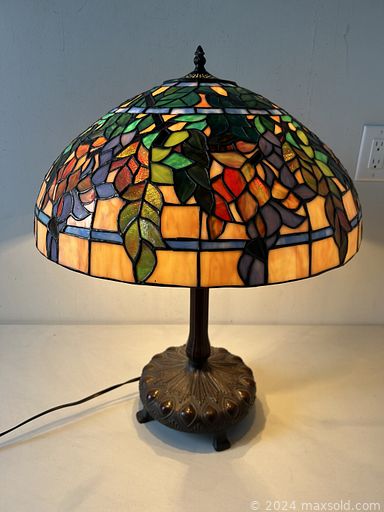 MaxSold Auction: This auction features Bronze Figurine, Art Nouveau Vase, Oil Paintings, Violin, Horse Statue, Crown Derby Cat, Bookends, Copper Planter, Glass Vase, Bols Bottle, Chicken Lamp, MCM Barware, Pop-Up Changeroom, Paperweight and much much more!