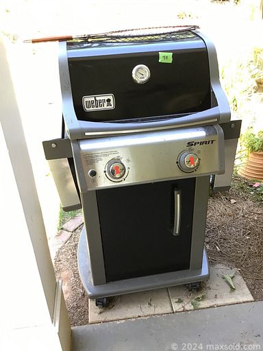 MaxSold Auction: This online auction includes 48” Sony TV, costume jewelry, Lenox Butler’s Pantry dinnerware, furniture such as wood rocking chairs, reclining chairs, bombe chest, drop front secretary, end tables, and storage cabinets, planters, potted plants, lamps, area rugs, yard decor, Weber grill, ladies and men’s clothing, handbags, and much more!