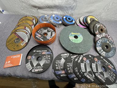 MaxSold Auction: This online auction features full-face respirators, power & hand tools, stereo components, welding supplies, extension cords, pavement breakers, cutting torch tips, air tools, tap & die tools, wood shipping crates, grinding disks, safety supplies, and much, much, more!!!