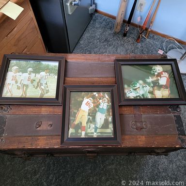 MaxSold Auction: This online auction features patio furniture, Deco style cabinet, autographed sports photos, vintage sewing machine, crystal candelabras, BBQ grill, sports collectibles, train set, power, hand & garden tools, woodworking tools, vintage washing machine, lawnmower, Asian room divider, fishing gear, vinyl records and much more!