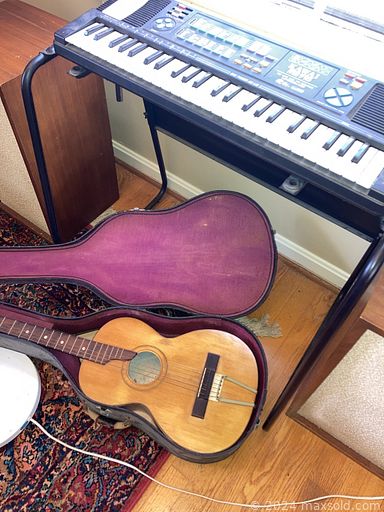 MaxSold Auction: This online auction features furniture such as an outdoor loveseat, fountain, teak side table, Midcentury credenza, rocking chair, china cabinet, table and chairs, Pride lift chair, curio cabinet, MCM table and others, pottery, kitchenware, small kitchen appliances, vintage dolls, seasonal decor, sterling silver, wall art, glassware, Hummel figures, guitar, vases, lamps, children’s books, Willow Tree figures, vinyl records, toys, cleaning and garden supplies, stained glass, cameras, silverplate and much more!