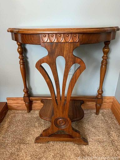 MaxSold Auction: This online auction includes Royal Doulton, silver plate, 925 silver jewelry, Panasonic TV, furniture such as half moon table, Ethan Allen dining set, swivel tub chair and pine dresser, glassware, Noritake dishware, small kitchen appliances, books, lawn care, Napoleon BBQ, Toro mower and more!