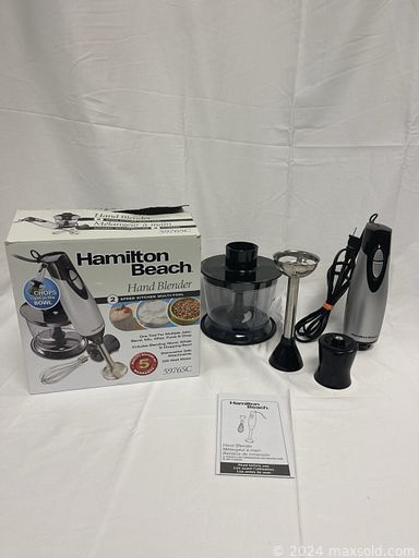 MaxSold Auction: This online auction features CDs, DVDs, airpod, vinyl records, speaker, binoculars, turntable, bicycle, pottery teapot, music box & baglama, camping lot, Seiko Swivel clock, lego, Hamilton hand blender, barbies, ceramic beer mugs, vintage tennis rackets and much more!