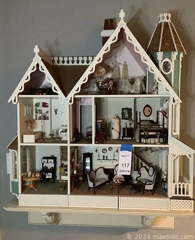 MaxSold Auction: This online auction features vintage spice container collection, stained glass table lamp, TV, area rugs, doll houses, Little Souls dolls, Uranium glass, Fiestaware, small kitchen appliances, antique birdhouses, Lladro statues, suit of armor, leather armchairs, roulette wheel, vinyl records, perfume bottles, buttons, quilts, antique desk, antique books, vintage watch parts, ukelin, pocket watches, mantel clocks, hand tools, autoharp, antique roll top desk, yard decor,  generator, and much more!