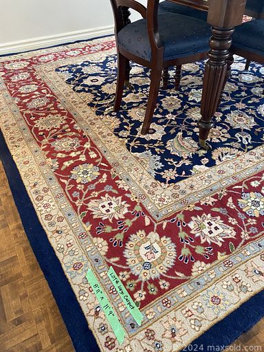 MaxSold Auction: This online auction features Mahogany Dining Table and Chairs, Indo-Oriental area rug, Ornate mirror, ceramic heater, dehumidifier, decorative items,  Christmas decor, Limoges & Mintons Birks, Electronics, kitchen items, glassware, vacuum, lamps, Mahogany dresser, Mahogany vanity, linens, office furniture and much more.