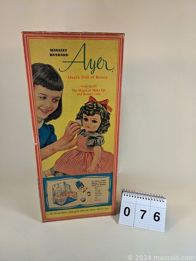MaxSold Auction: This online auction features collectible dolls such as Carol Anne, Betty Jane Carter, Marie Osmund, Barbie, Gund, Madame Alexander, Vogue Ginny, Effanbee, Pauling Bjoness-Jacobsen, Seymour Mann, Brinn, Dynasty, Bradley, Precious Moments, Marian Yu, Kingstate, Robin Woods, Pauline, William Tung, Goebel Walt Disney, Cabbage Patch, Beanie Babies, and much more!