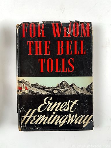 MaxSold Auction: This online auction features books, including vintage, first editions, signed, engravings, leather bound, and collectible maps, and more!