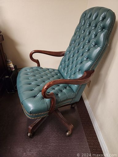 MaxSold Auction: This online auction features Victorian parlor chair, stained glass Tiffany-style lamp, office chairs, tin wall art, executive desk, refrigerator, antique desks, filing cabinets, and much more!!