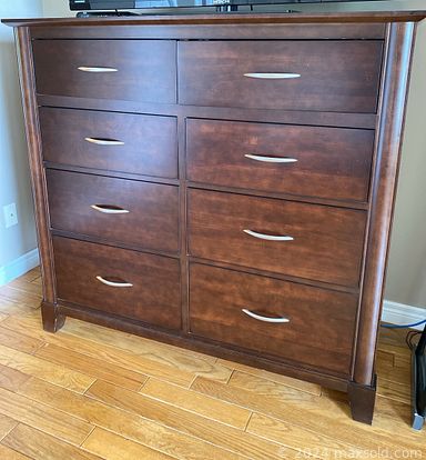 MaxSold Auction: This online auction includes furniture such as Homedics massage chairs, Adirondack chairs, bedframe, bedside drawers, lawn chairs, tables, bench, dresser, cabinet, coffee table, curio cabinet, side server and others, wall art, mirror, power tools, hardware, faux tree, electronics, lamps, rugs, quilts, water cooler, linens, frames, seasonal decor, play mat, Shark steam mop, boars games, sports equipment, blow up canoe, outdoor supplies, Royal Doulton china, glassware, kitchenware and much more!