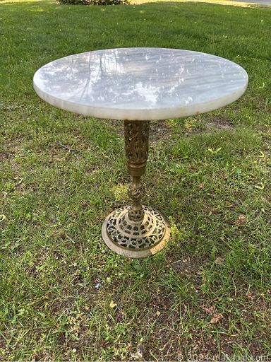 MaxSold Auction: This online auction features antique mantel clock vintage jewelry, framed original art, fine china, CDs, furniture such as marble table, rocking chairs, vintage MCM table, and folding chairs, exercise equipment, lamps, kitchenware, sterling silver, wireless drawing tablet and much more!