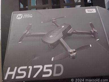 MaxSold Auction: This online auction features wireless earbuds, Holy Stone drone and other drones, sports bracelet, massagers, smartwatch, Aolefa dash cam, bluetooth speakers, laser rangefinder, Samsung buds and much more!